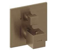 Kludi Decus - Mitigeur thermostatique de douche encastré, bronze brossé 54885N175