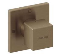 Kludi Decus - Vanne encastrée, pour 2 appareils, bronze brossé 54847N175