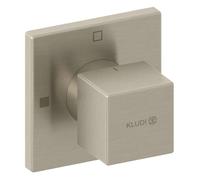 Kludi Decus - Vanne encastrée, pour 2 appareils, nickel brossé 54847N575