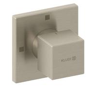 Kludi Decus - Vanne encastrée, pour 3 appareils, nickel brossé 54846N575