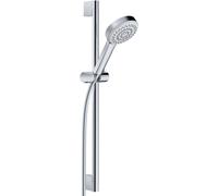 Kludi Dive - Set pommeau de douche, barre et flexible, chrome 6861005-00