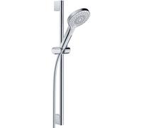 Ensemble de douche KLUDI DIVE X, longueur 600 mm, douchette à 3 types de jet, Eco, 6963005-00, Couleur: chrome