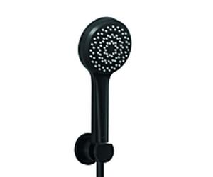 Kludi DIVE S 1S ensemble bain-douche 6885039-00 avec douchette, noir mat