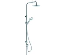 Kludi DIVE S 3S système de douche double 6808005-00 avec douchette, chromé