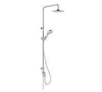 Kludi Dive - Set de douche sans mitigeur, diamètre 20 cm, 3 jets, chrome 6808005-00