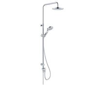 Kludi Dive - Set de douche sans mitigeur, diamètre 20 cm, 3 jets, chrome 6908005-00