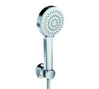 Kludi Dive - Set de pommeau de douche, support et flexible, chrome 6885005-00