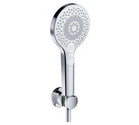 Kludi Dive - Set de pommeau de douche, support et flexible, 3 jets, chrome 6995005-00
