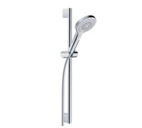 Kludi Dive - Set pommeau de douche, barre et flexible, 3 jets, chrome 6963005-00