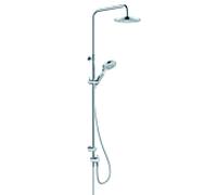 Kludi Dive - Set de douche sans mitigeur, diamètre 20 cm, 3 jets, chrome 6908005-00