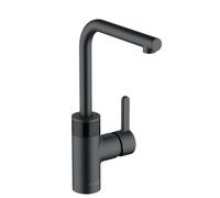 Kludi E-Go - Mitigeur électronique d'évier, alimentation depuis pile, noir mat 422306675