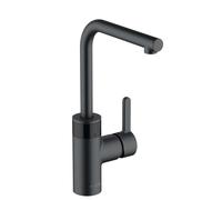 Kludi E-Go - Mitigeur électronique d'évier, alimentation réseau, noir mat 422206675