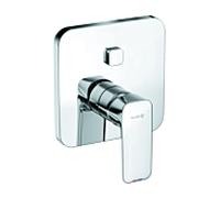 Kludi Ensemble de garniture Pure & style 406590575 Mitigeur bain-douche à chromé
