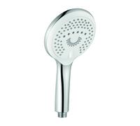 Kludi Douchette à main Freshline 6790005-00 Chromé – 3 jets – Nettoyage rapide à la chaux – DN 15