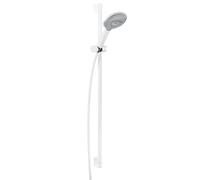 Kludi Freshline set de douche 6794091-00 blanc / chromé , rail mural 900mm, glissières, douche à main 3S