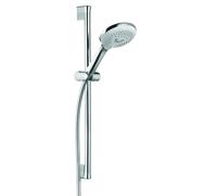 KLUDI FRESHLINE Set de douchettes 3S 600mm, avec nettoyage rapide du calcaire, 8 l/min, chrome, 6793005-00WR9