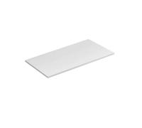Kludi Icos - Comptoir pour lavabo 100x50 cm, blanc mat 50T10053