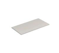 Kludi Icos - Comptoir pour lavabo 100x50 cm, gris sable mat 50T100O2