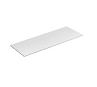 Kludi Icos - Comptoir pour lavabo 140x50 cm, blanc mat 50T14053