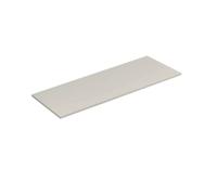 Kludi Icos - Comptoir pour lavabo 140x50 cm, gris sable mat 50T140O2