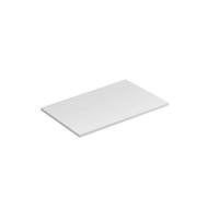 Kludi Icos - Comptoir pour lavabo 80x50 cm, blanc mat 50T8053