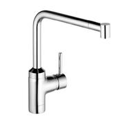Kludi L-ine - Mitigeur d’évier avec douchette extractible, chrome 428210577
