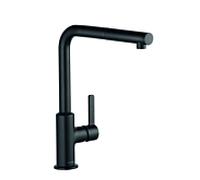 Kludi L-ine S - Mitigeur d'évier avec bec extractible, noir mat 408513975