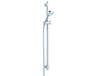 Kludi Logo douche match0 6864205-00 chromé, avec barre murale 955 mm, avec douchette