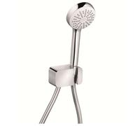 Kludi Logo - Douchette avec support et flexible, chrome 6867005-00