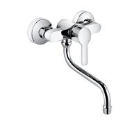Kludi Logo Neo mitigeur de cuisine murale chrome 379240575