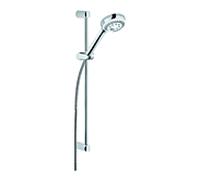 Kludi Logo set de douche 6836305-00 chromé , avec barre murale 600 mm, avec douchette