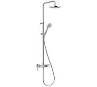 Kludi Logo - Set de douche Dual Shower System 200, avec mitigeur, chrome 6808305-00