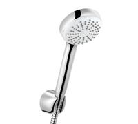 Kludi Logo - Set tête de douche, support et flexible, chrome 6801005-00
