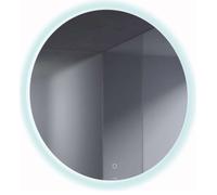 Kludi Luma - Miroir avec éclairage LED et chauffage, 100x100 mm, capteur tactile 17SP0300