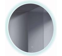 Kludi Luma - Miroir avec éclairage LED et chauffage, 60x60 mm, capteur tactile 17SP0100