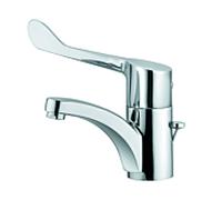 Kludi Mitigeur de lavabo sur pied Medi Care 341150524 chromé avec vidage