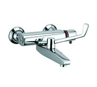 Kludi Medi-Care thermostat mural clinique 350850564 raccords S verrouillables, chromé