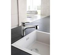 Kludi Mix - Mitigeur d'évier avec douchette extractible, chrome 329410562