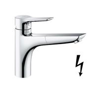 Kludi Mix - Mitigeur d'évier avec bec extractible, chrome 329440575