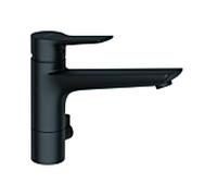 Kludi Mix robinet de cuisine mitigeur monocommande 329063975 levier fermé, bec pivotant, noir mat