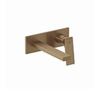 Kludi mural 2 trous DECUS 54244N175 210 mm, kit de construction fine, bronze brossé PVD