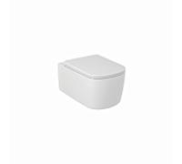 Kludi mural affleurant RESA S en spirale WC , 27WCW0153 55 cm, siphon en P, blanc mat
