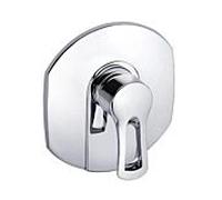 KLUDI MX Mitigeur de douche encastré, kit de construction fine, chrome