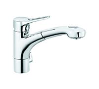 Kludi MX mitigeur évier 399450562 chromé, avec raccordement, douchette