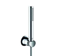 Kludi Nova Fonte - Colonne de douche avec pommeau de douche, support et flexible, chrome 2085005-35