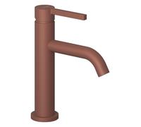 Kludi Nova Fonte - Mélangeur lavabo avec bec poussoir, EcoPlus, brique mate 20289O515