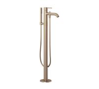 Kludi Nova Fonte - Mitigeur de baignoire pour montage au sol, avec accessoires, bronze brossé 38590N115