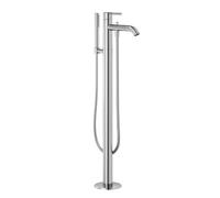 Kludi Nova Fonte - Mitigeur de baignoire pour montage au sol, avec accessoires, chrome 385900515