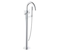 Kludi Nova Fonte - Mitigeur de baignoire pour montage au sol, chrome 205900515
