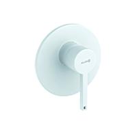 Kludi Nova Fonte mitigeur de douche 207555315 mitigeur à encastrer, blanc mat